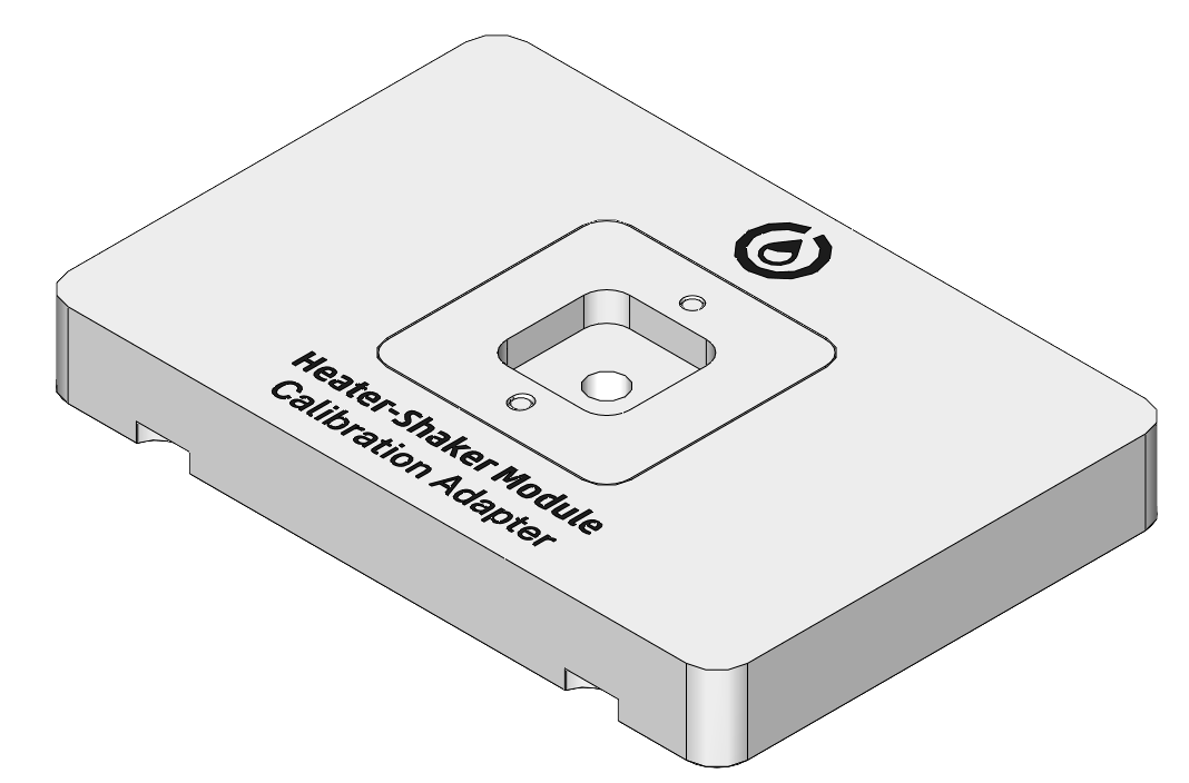 Calibration adapter for the Heater-Shaker Module.