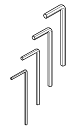 Hex L-key set