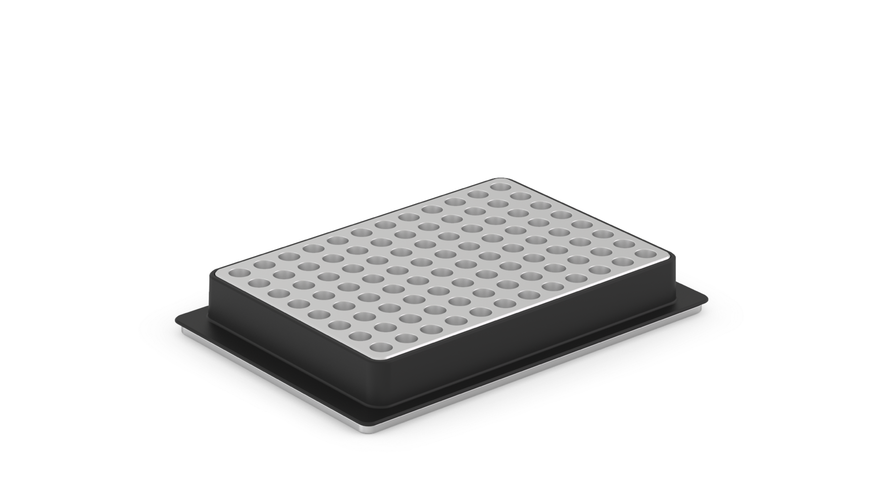 96-well aluminum thermal block for Temperature Module