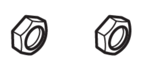 M3 hex nut