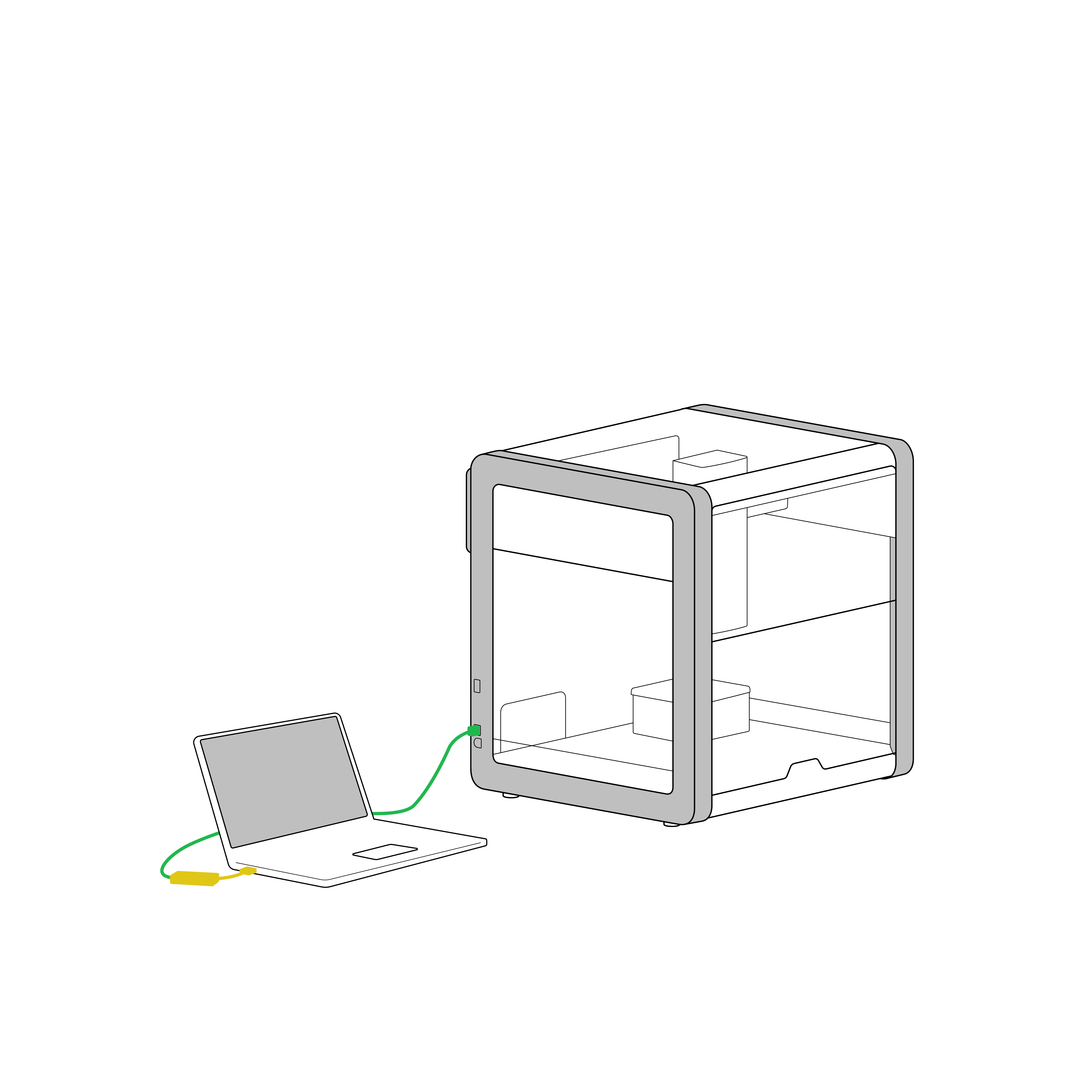 laptop USB-Ethernet connection
