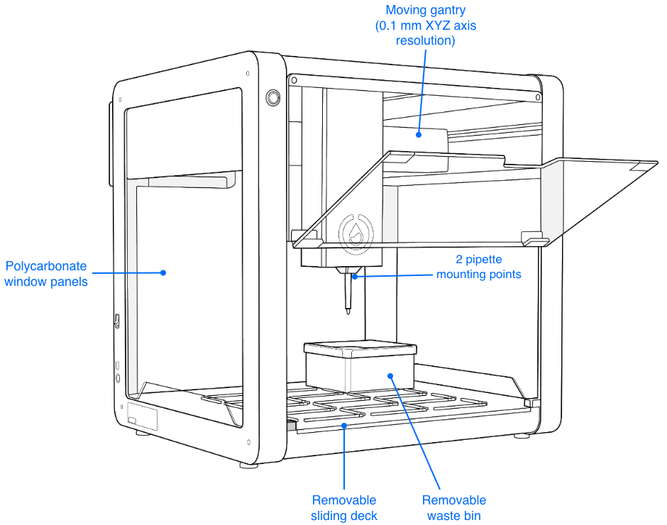 OT-2 isometric image front oblique