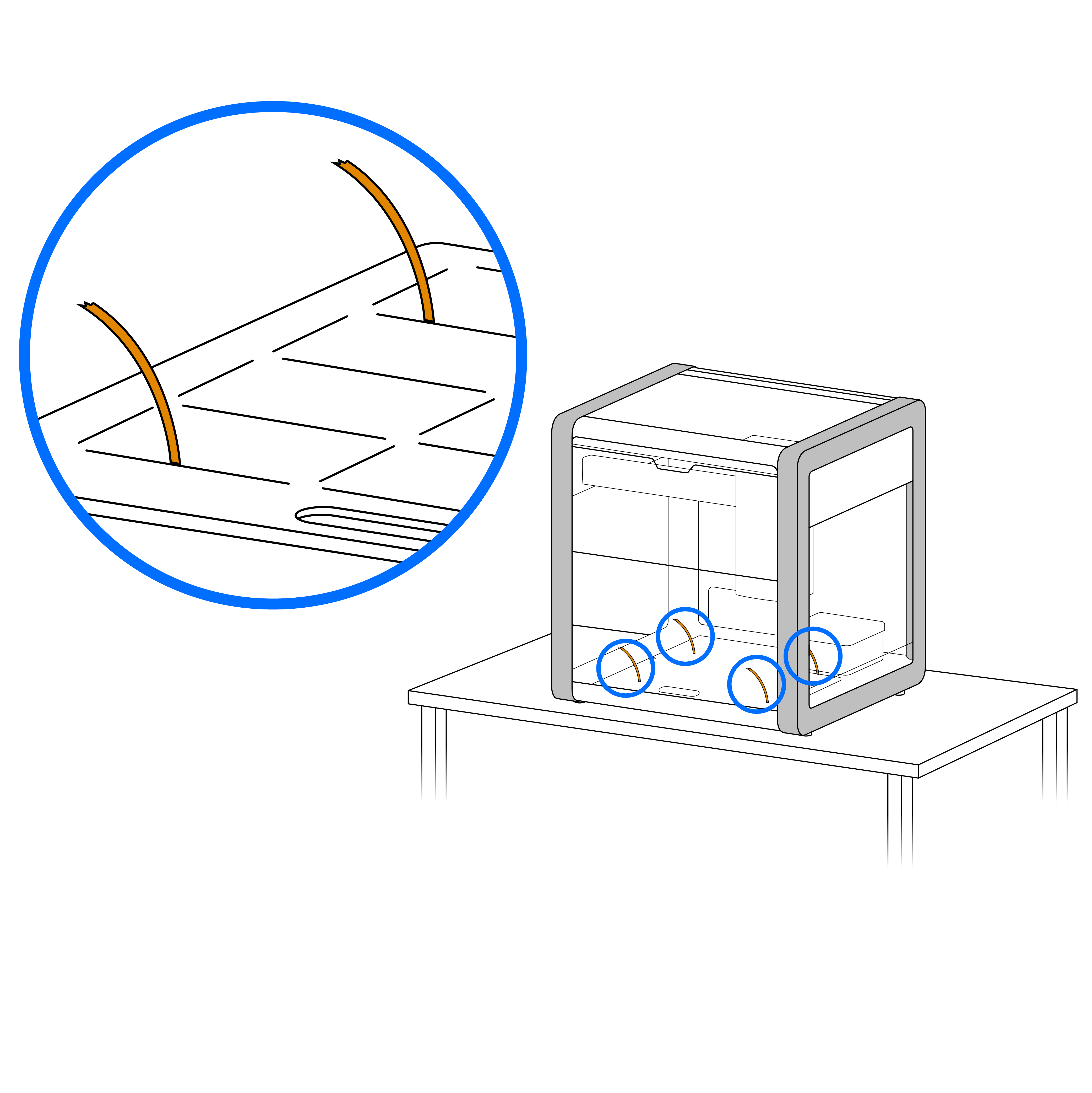 remove zip ties image