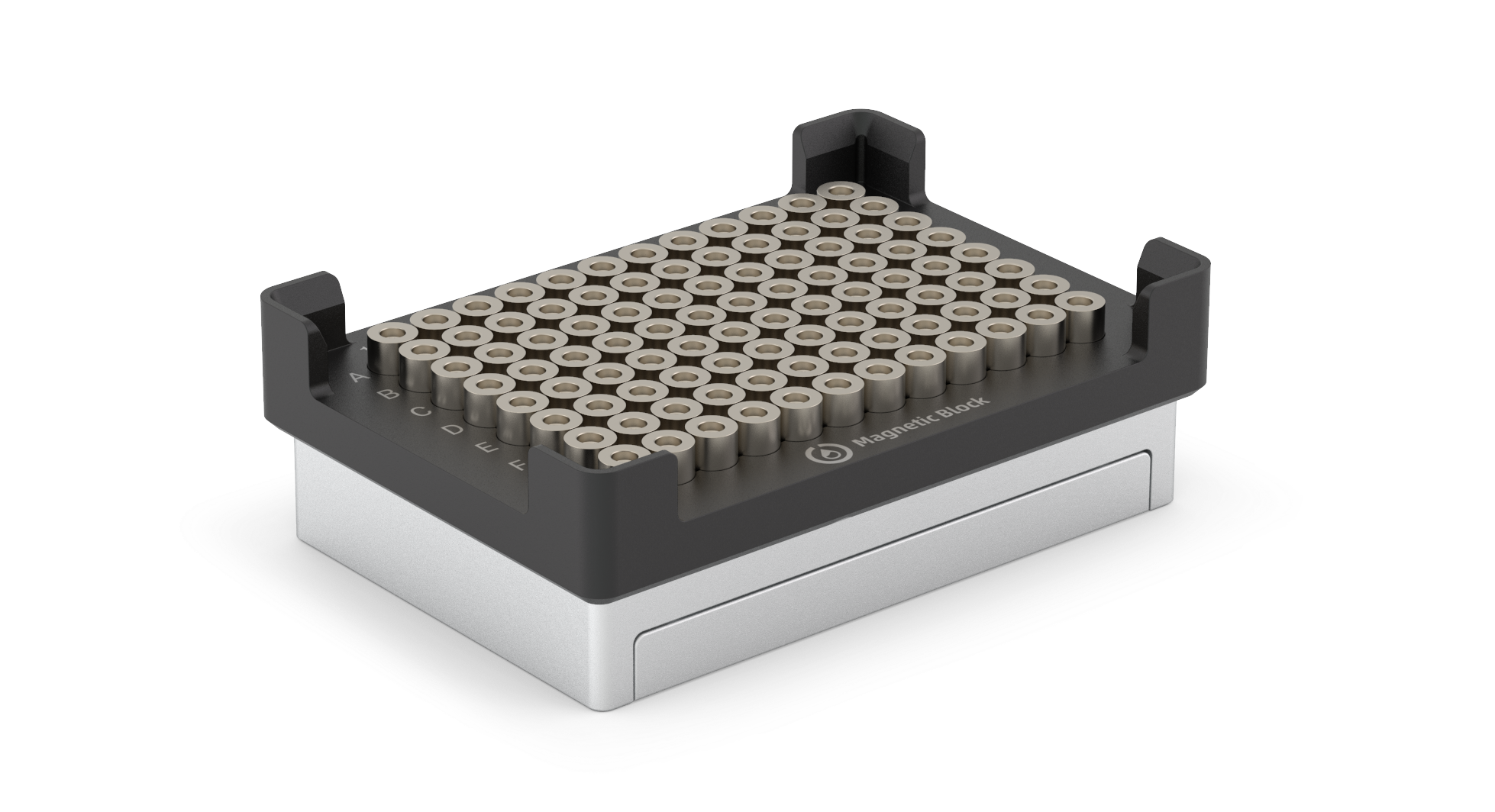 The Magnetic Block has an array of 96 high-strength magnets.