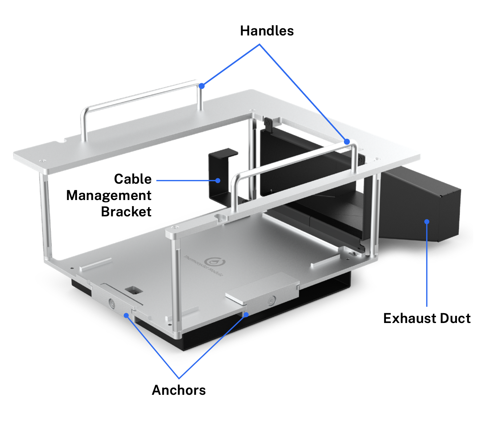 Flex caddy with labels