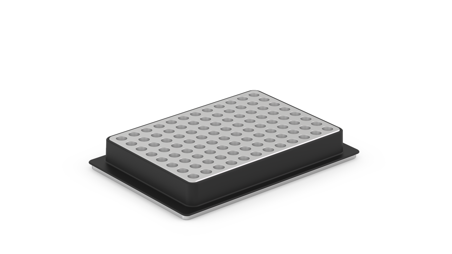 96-well aluminum thermal block for Temperature Module