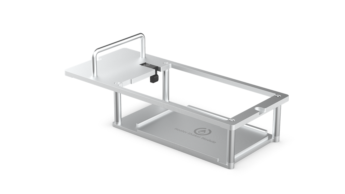 Caddy for the Heater-Shaker Module.