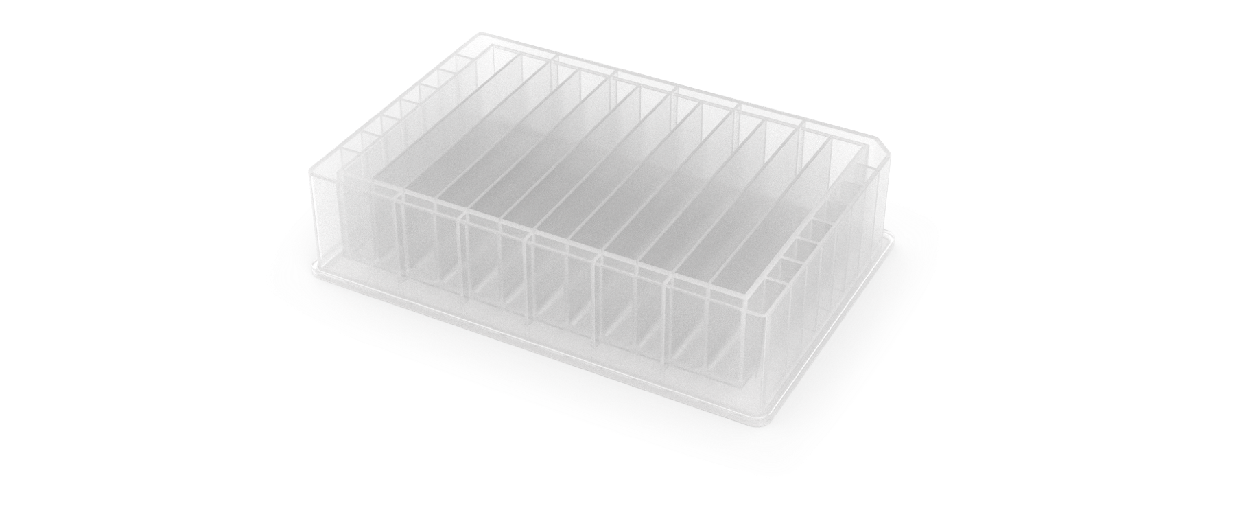 12-well reservoir labware.