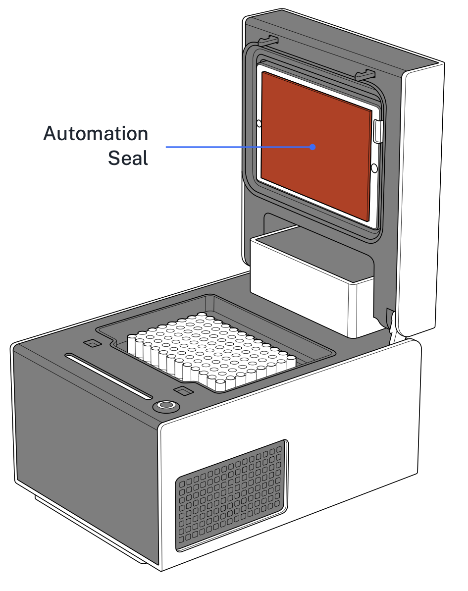 Seal attachment diagram